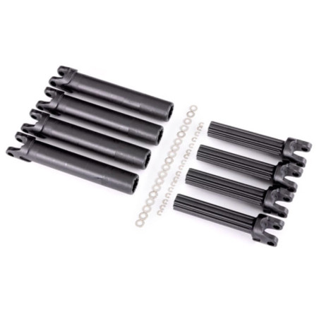 TRAXXAS HALF SHAFT SET WIDEMAXX LEFT OR RIGHT (PLASTIC PARTS ONLY) (FOR USE WITH 8995 WIDEMAXX™ SUSPENSION KIT) 8993X