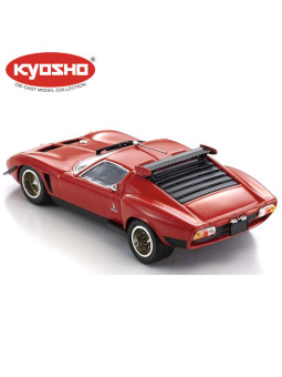 KYOSHO DIE CAST 1:43 LAMBORGHINI MIURA SVR 1970 RED KS03203R