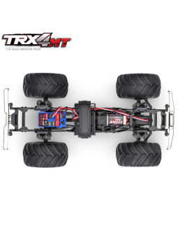 TRAXXAS TRX-4MT CHEVROLET CHEYENNE K10 BLACK MONSTER TRUCK 1/18 RTR 98064-1-BLK