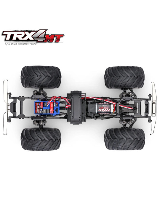 TRAXXAS TRX-4MT CHEVROLET CHEYENNE K10 BLACK MONSTER TRUCK 1/18 RTR 98064-1-BLK