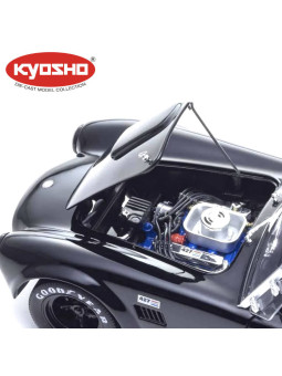 KYOSHO DIE CAST 1:18 SHELBY COBRA 427 S/C SPIDER 1962 NOIRE KS08047BK