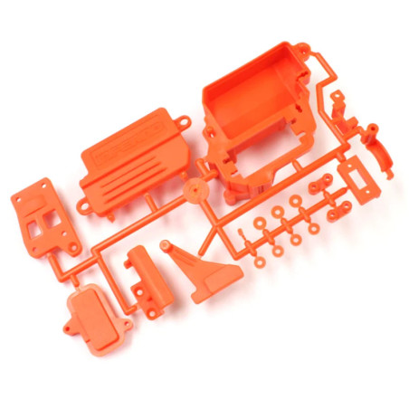 KYOSHO BOITIER RADIO INFERNO VE - MP9e - ORANGE IFF004KO