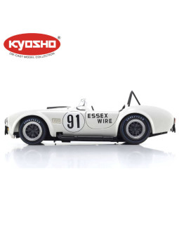 KYOSHO DIE CAST 1:18 SHELBY COBRA 427 S/C ESSEX WIRE BRIDGEHAMPTON 1965 NR.91 KS08047EW