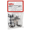 KYOSHO FRONT HUB CARRIER SET INFERNO MP9 (13DEG) ALUMINIUM IFW412