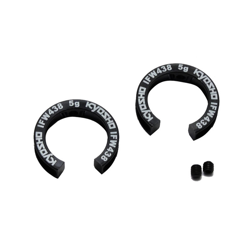 KYOSHO REAR KNUCKLE SETTING WEIGTH MP9 (5G / 2PCS) IFW438-05