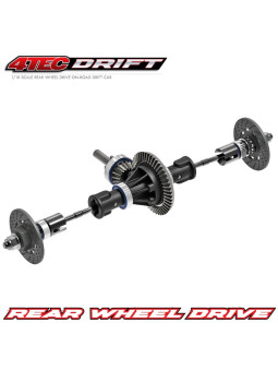 TRAXXAS 4-TEC DRIFT FORD MUSTANG RED 1/10 RWD TQI TSM RTR 105237-4-RED