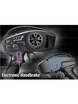 TRAXXAS 4-TEC DRIFT FORD MUSTANG BLUE 1/10 RWD TQI TSM RTR 105237-4-BLUE