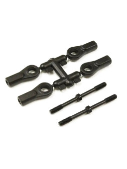 KYOSHO BIELLETTES DE DIRECTION 4X50MM KYOSHO INFERNO MP9-MP10 (2) IF489