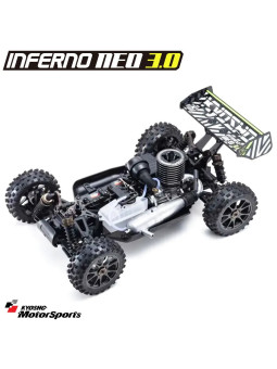 KYOSHO INFERNO NEO 3.0 1:8 RC NITRO READYSET (KE21SP) TYPE5 - ROUGE  33012T5B