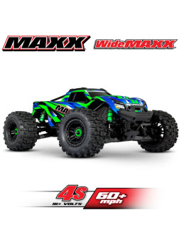TRAXXAS MAXX 4X4 WIDEMAXX 4S BRUSHLESS 4WD TQi TSM RTR 89086-4
