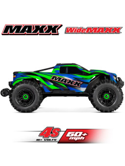 TRAXXAS MAXX 4X4 WIDEMAXX 4S BRUSHLESS 4WD TQi TSM RTR 89086-4