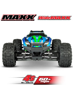 TRAXXAS MAXX 4X4 WIDEMAXX 4S BRUSHLESS 4WD TQi TSM RTR 89086-4