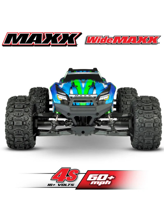 TRAXXAS MAXX 4X4 WIDEMAXX 4S BRUSHLESS 4WD TQi TSM RTR 89086-4
