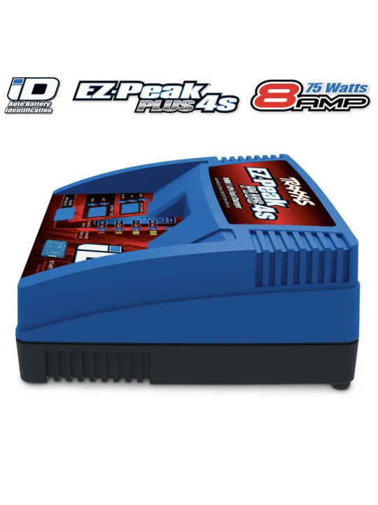 TRAXXAS EZ-PEAK PLUS 4S 8-AMP NIMH/LIPO FAST CHARGER 2981G