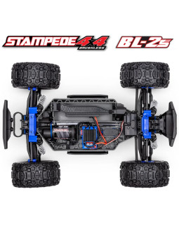 TRAXXAS STAMPEDE 4X4 BRUSHLESS BL-2S MONSTER TRUCK 1/0 RTR 67154-4
