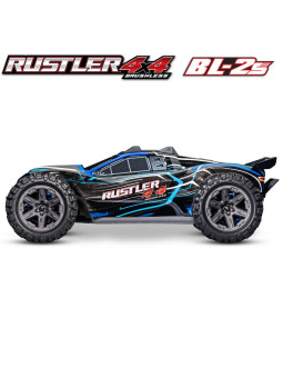 TRAXXAS RUSTLER 4X4 BRUSHLESS BL-2S STADIUM TRUCK 1/0 RTR 67164-4