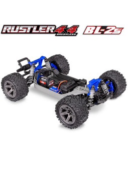 TRAXXAS RUSTLER 4X4 BRUSHLESS BL-2S STADIUM TRUCK 1/0 RTR 67164-4