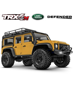 TRAXXAS TRX-4M LAND ROVER DEFENDER MICRO ROCK CRAWLER 1/18 RTR 97054-1