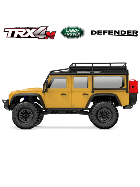 TRAXXAS TRX-4M LAND ROVER DEFENDER MICRO ROCK CRAWLER 1/18 RTR 97054-1