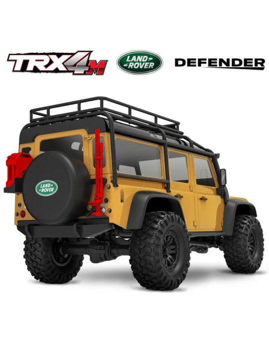 TRAXXAS TRX-4M LAND ROVER DEFENDER MICRO ROCK CRAWLER 1/18 RTR 97054-1