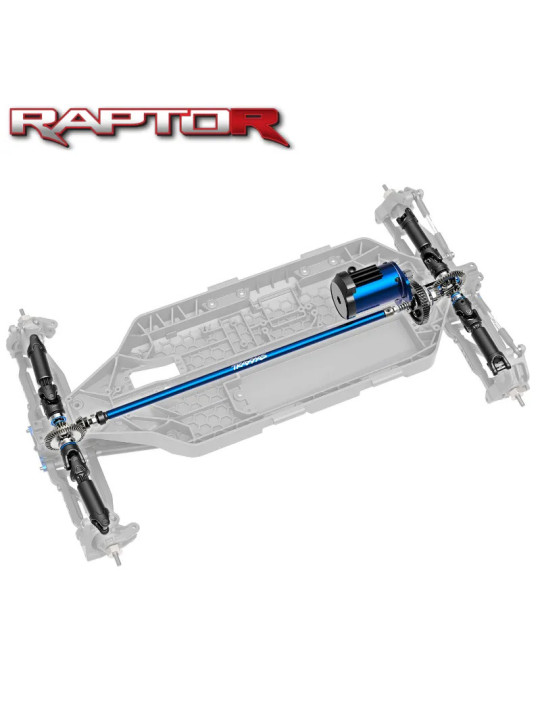 TRAXXAS FORD F-150 RAPTOR R - 4X4 1/10 TRUCK BRUSHLESS VXL TSM ID RTR 101076-4