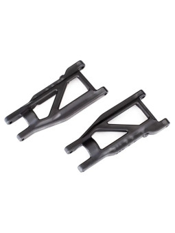 TRAXXAS TRIANGLES DE SUSPENSION INFERIEUR AV / AR RENFORCE NOIRE (X2) 3655R