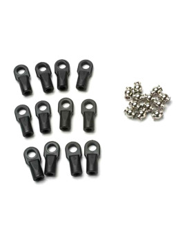 TRAXXAS ROD ENDS, REVO (LARGE) WITH HOLLOW BALLS (12) 5347
