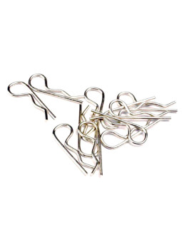 TRAXXAS CLIPS DE CARROSSERIE 1/16 TAILLE STANDARD (12) LONG. 20MM 1834