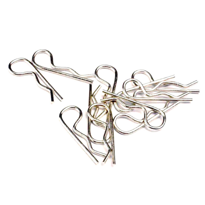 TRAXXAS CLIPS DE CARROSSERIE 1/16 TAILLE STANDARD (12) LONG. 20MM 1834