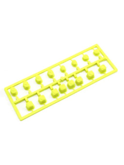 KYOSHO BAGUES DE SUSPENSION INFERNO MP10 - JAUNE IF616KYC