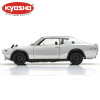 KYOSHO DIE CAST 1:18 NISSAN SKYLINE 2000 GT-R (KPGC110) 1973 SILVER KS08255S