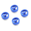 KYOSHO BUSHINGS FOR IFW332 KNUCKLE INFERNO MP10 (4) IFW332-01