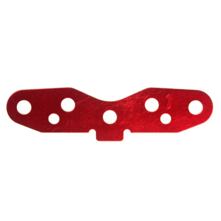 KYOSHO REAR SUS PLATE 1DEG /RED MP777 IFW314