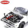 KYOSHO DIE CAST 1:18 NISSAN SKYLINE 2000 GT-R (KPGC110) 1973 SILVER KS08255S