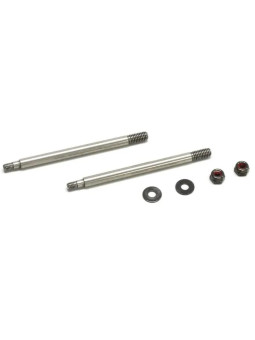 KYOSHO AXES DE PISTON AVANT INFERNO MP9-MP10-NEO (2) - 53MM IFW140-02