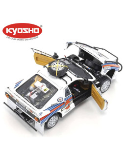KYOSHO DIE CAST 1:18 LANCIA RALLY 037 A.BETTEGA SAFARI RALLY 1985 NR.8 KS08306J