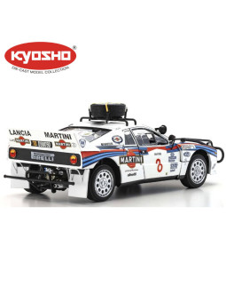 KYOSHO DIE CAST 1:18 LANCIA RALLY 037 A.BETTEGA SAFARI RALLY 1985 NR.8 KS08306J