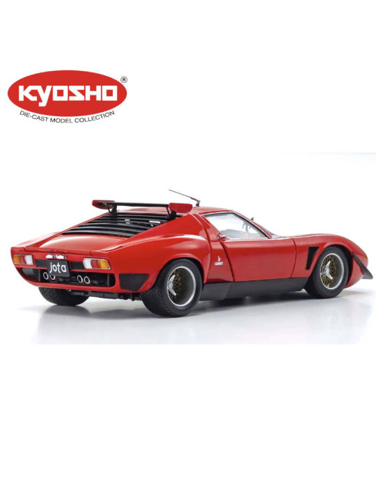 KYOSHO DIE CAST 1:18 LAMBORGHINI MIURA SVR 1970 BLACK-RED KS08319RBK