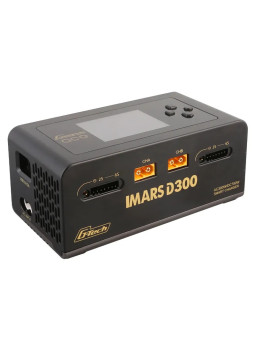 GENS ACE CHARGER IMARS D300 DUAL CHANNEL 300W (EU) BLACK GEA300WDUAL-EB