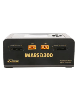 GENS ACE CHARGER IMARS D300 DUAL CHANNEL 300W (EU) BLACK GEA300WDUAL-EB