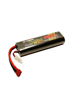 PINK PERFORMANCE BATTERIE BASHING LIPO 2S 7.4V-4000-50C (DEANS) PP3-2S4000-D