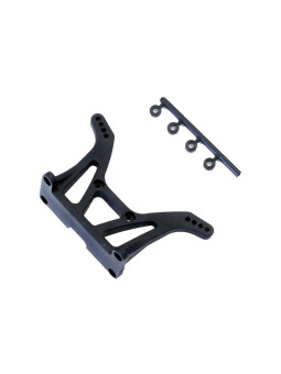 KYOSHO SUPPORT AMORTISSEUR ARR RB6 - CARBONE COMPOSITE UMW715
