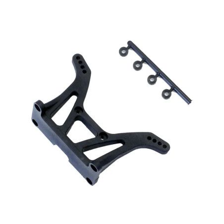 KYOSHO REAR DAMPER STAY RB6 - CARBON COMPOSITE UMW715