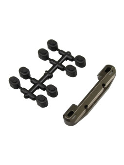 KYOSHO CALE ALU POSTERIEURE ARR OPTION RB6 / RWD (GUN METAL) UMW706