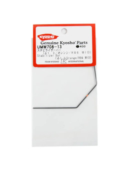 KYOSHO ANTI-ROLL BAR (1.3) RB6-RB7 MID - ORANGE UMW708-13