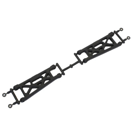 KYOSHO FRONT SUSPENSION ARM SET RB6 - CARBON COMPOSITE UMW710