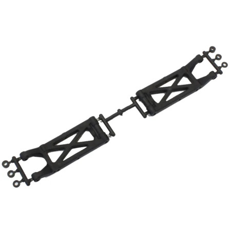 KYOSHO TRIANGLES DE SUSPENSION ARRIERE RB6 - CARBONE COMPOSITE UMW711B