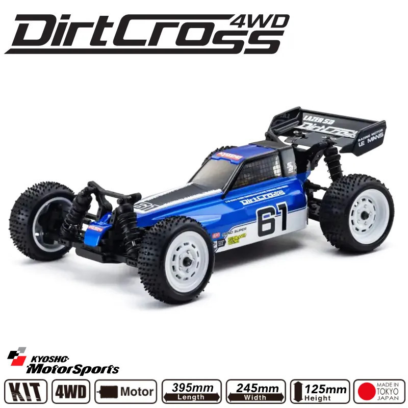 KYOSHO LAZER SB DIRTCROSS 4WD 1:10 EP KIT 34321B