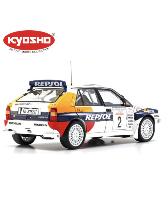 KYOSHO DIE CAST 1:18 LANCIA DELTA HF INTEGRALE EVOLUZIONE REPSOL 1993 NR.2 KS08348J