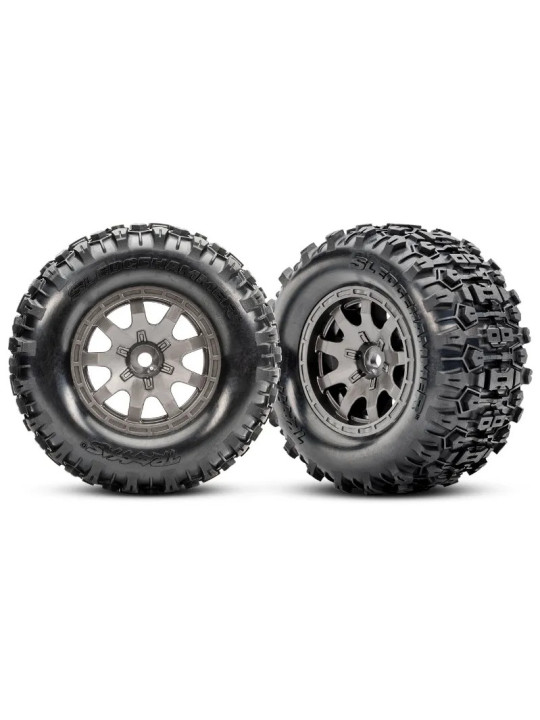 TRAXXAS MINI MAXX BL-2S W/BATTERY / CHARGER USB TQ 2.4 GHZ RTR 107154-1